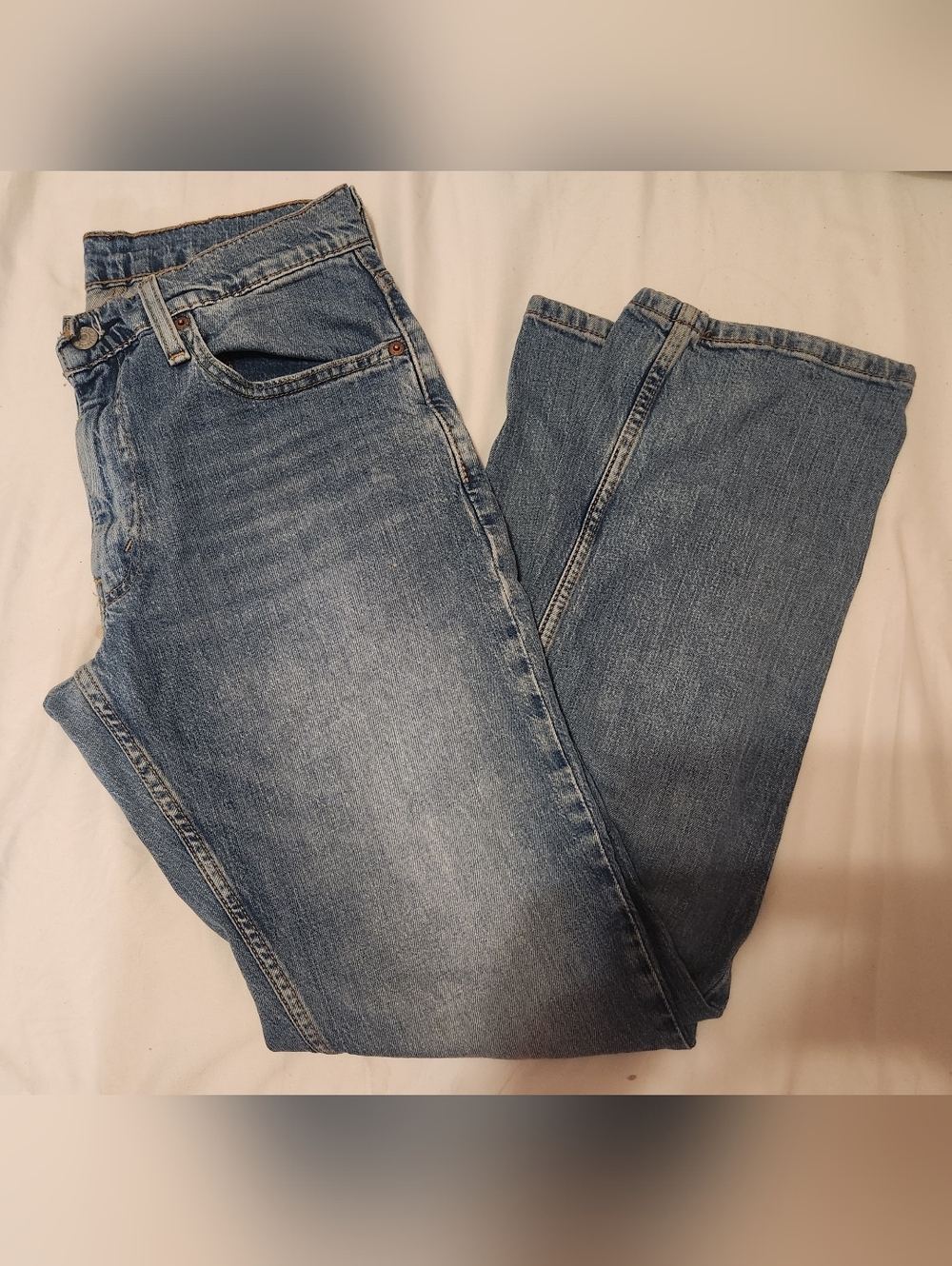 Levi's Men's Light Blue Straight Jeans